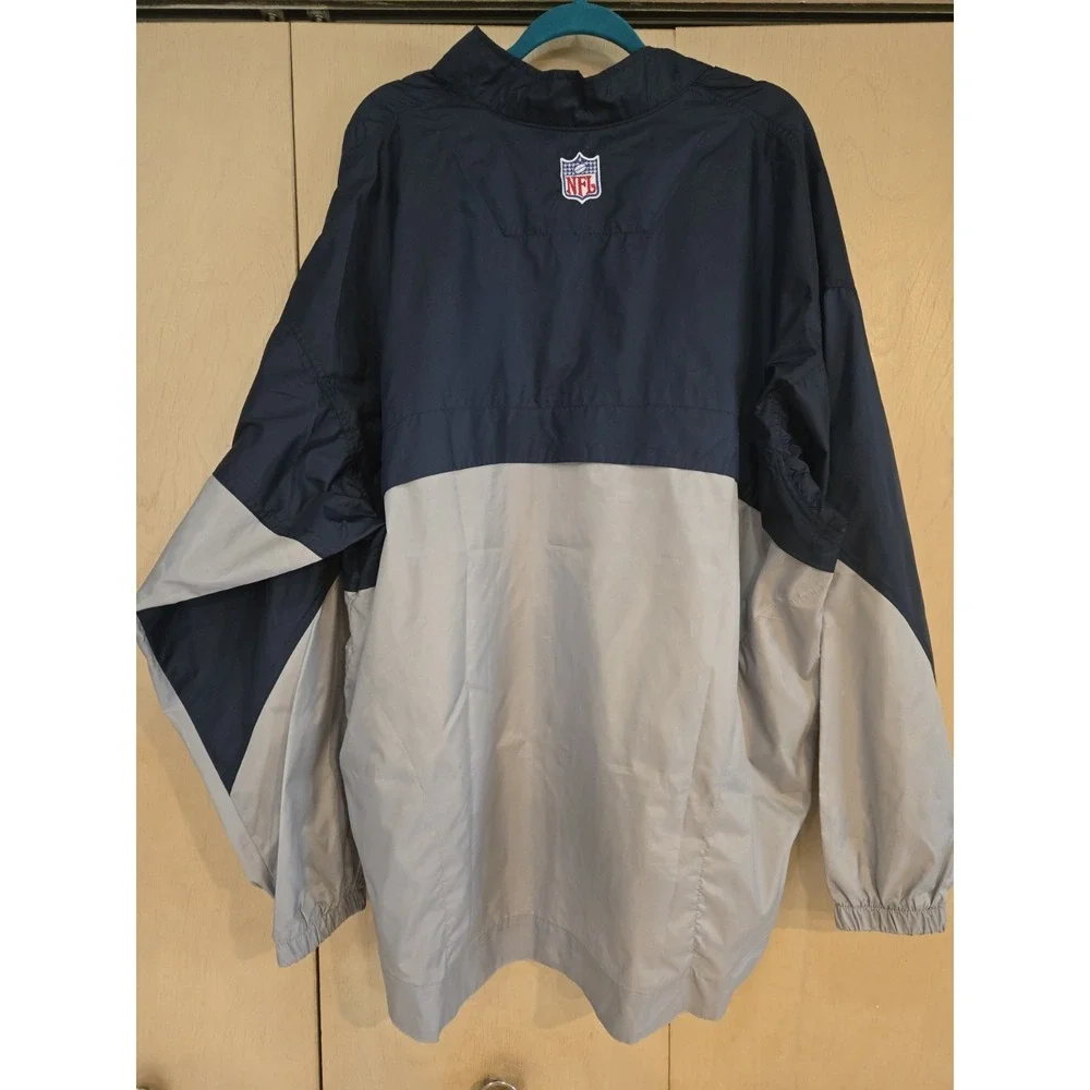 Vintage 2000 Nike Dallas Cowboys Sideline Pullover Jacket XXL NFL Korea